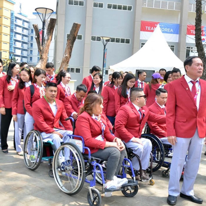 Lễ Thượng cờ Việt Nam tại Asian Para Games 3 - Anh 3